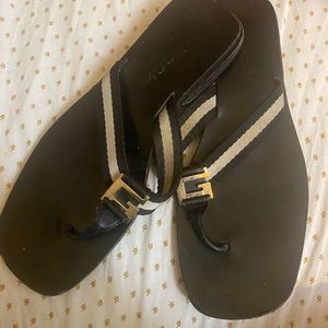 Vintage Gucci Flip Flops